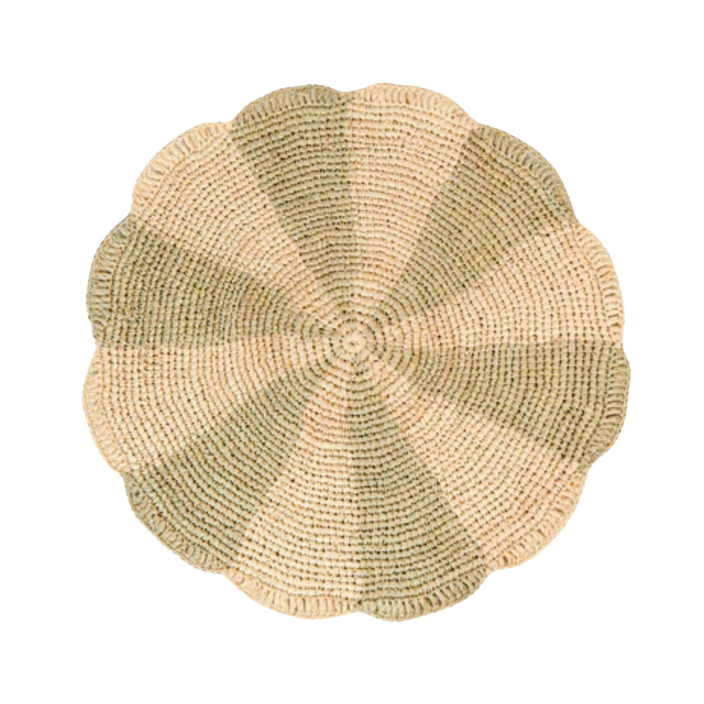 Pinwheel Olive Placemat