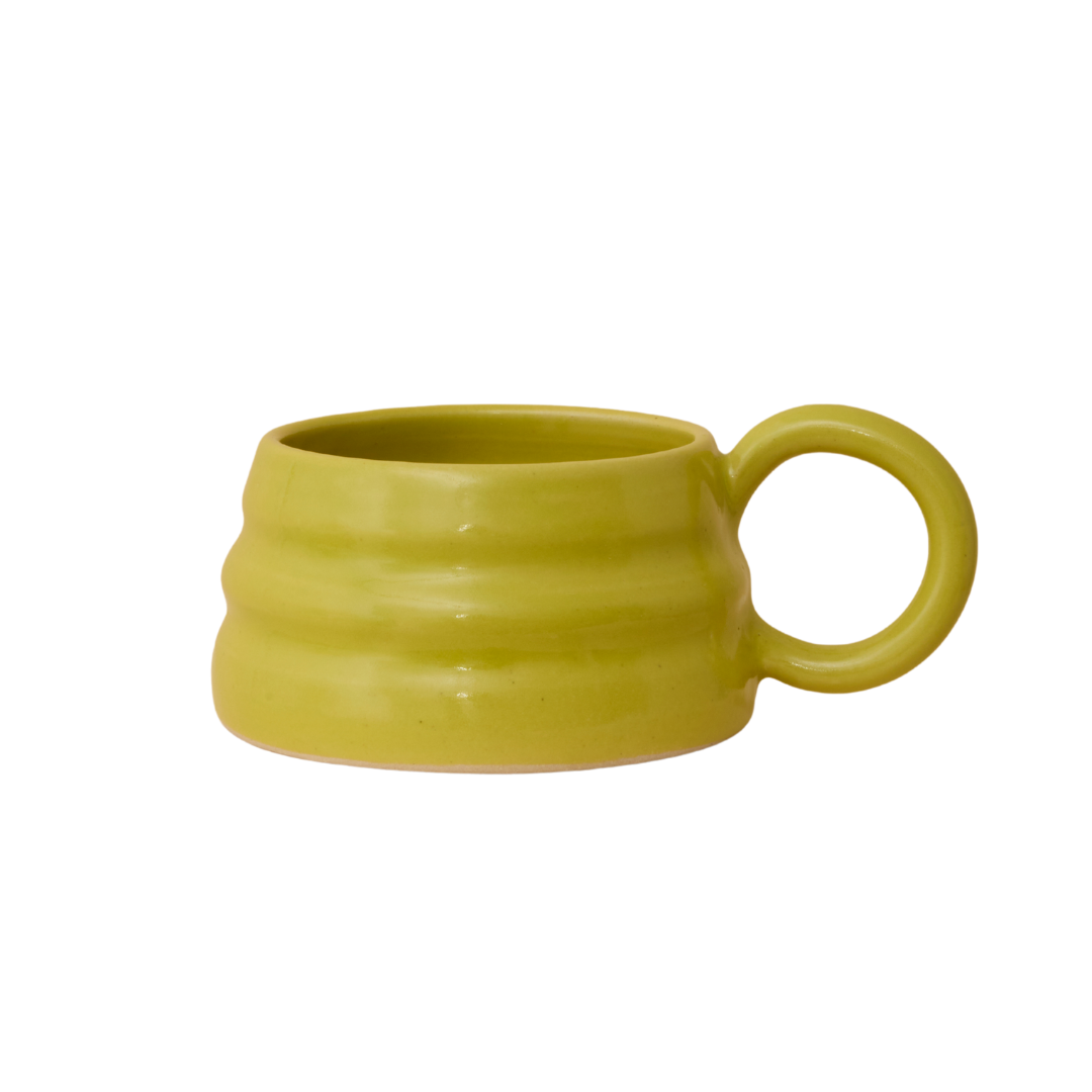 Ripple Mug - Chartreuse