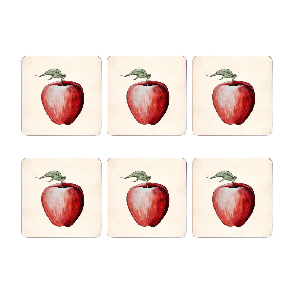 Set of 6 Poison Apple Placemats