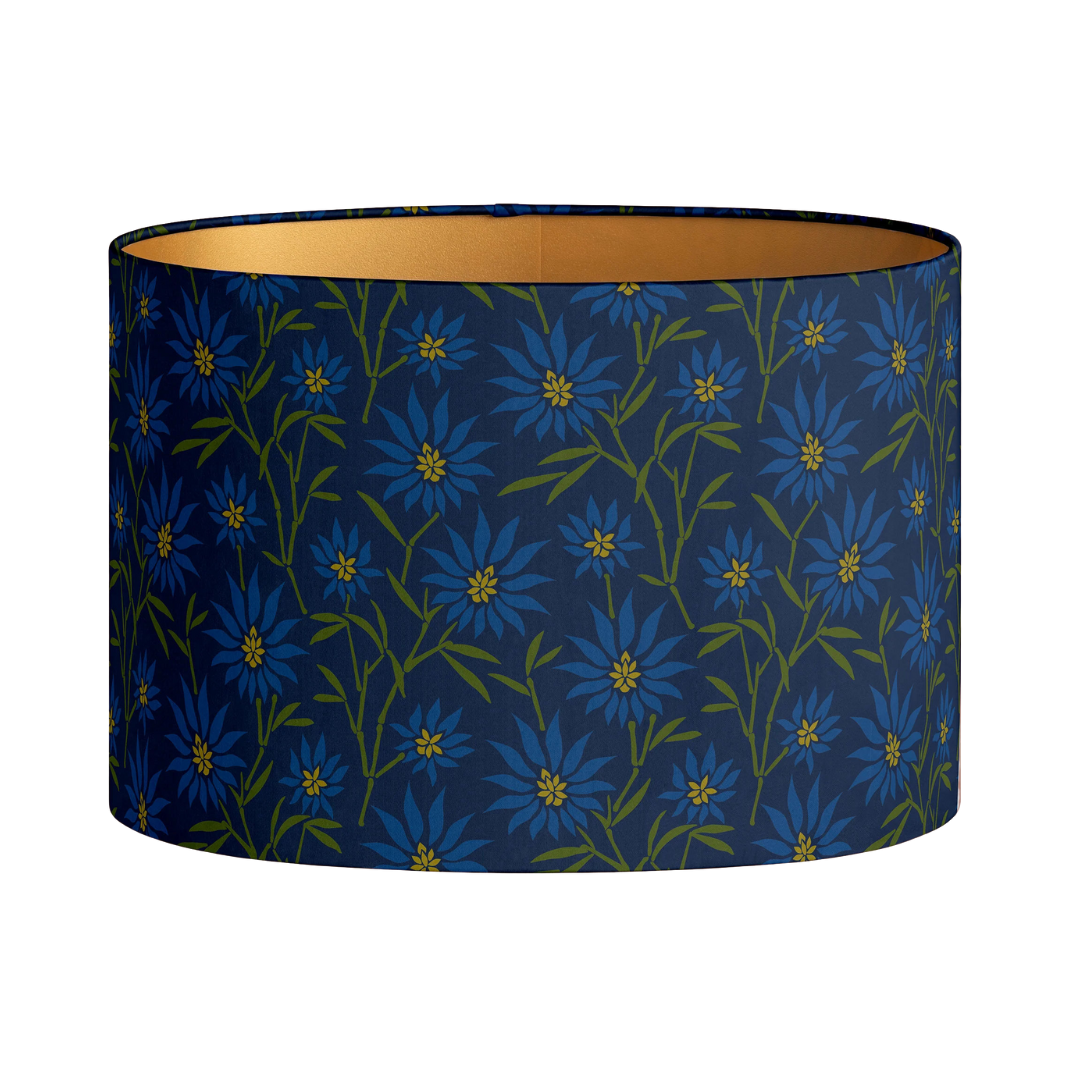 Lampshade Mako Navy Yves Blue