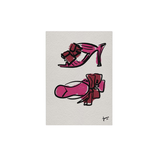 Heels Please Greeting Card