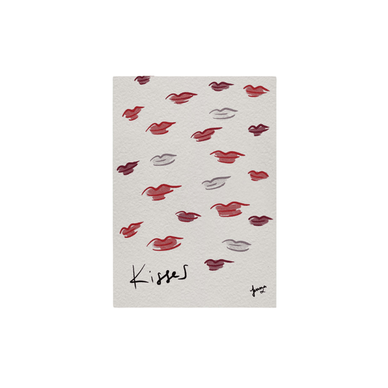 Kisses Greeting Card