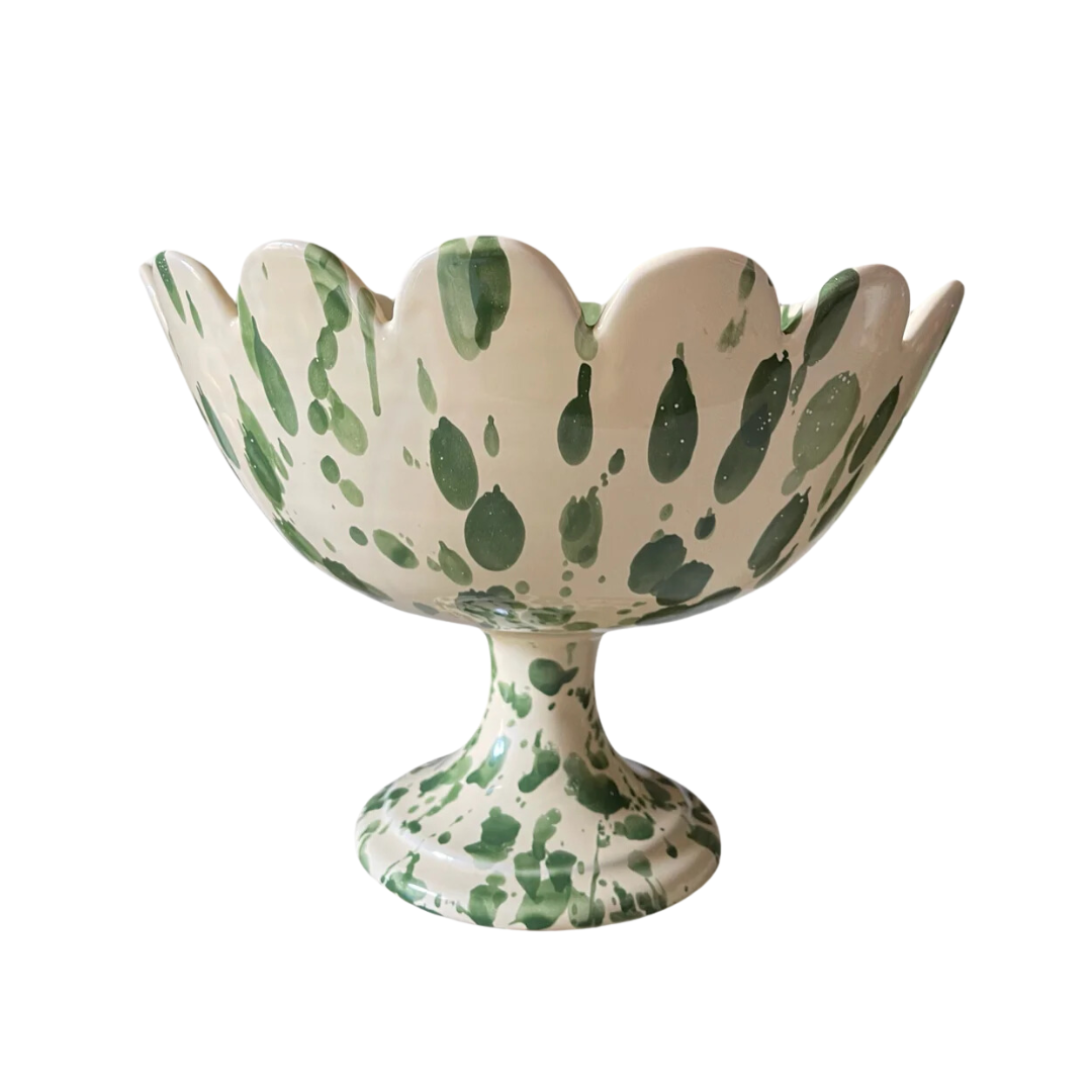 The Scalloped Bowl with Stand