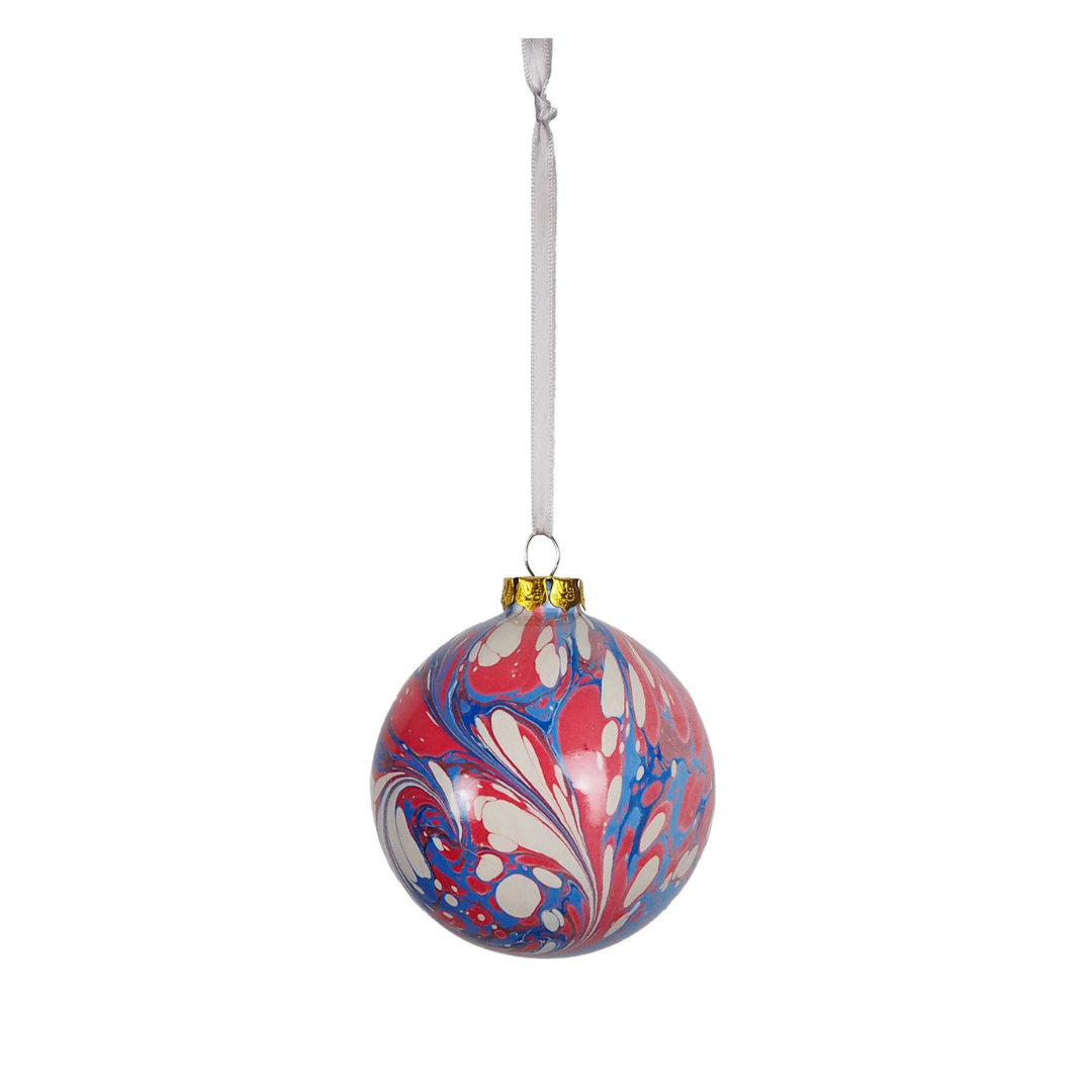 Large Jack Marbled Bauble