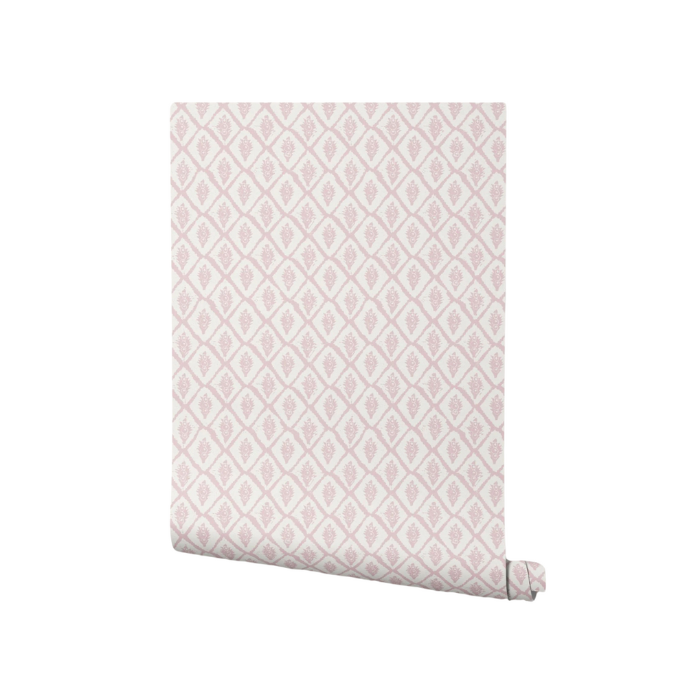 Jaipur Wallpaper - Light Pink