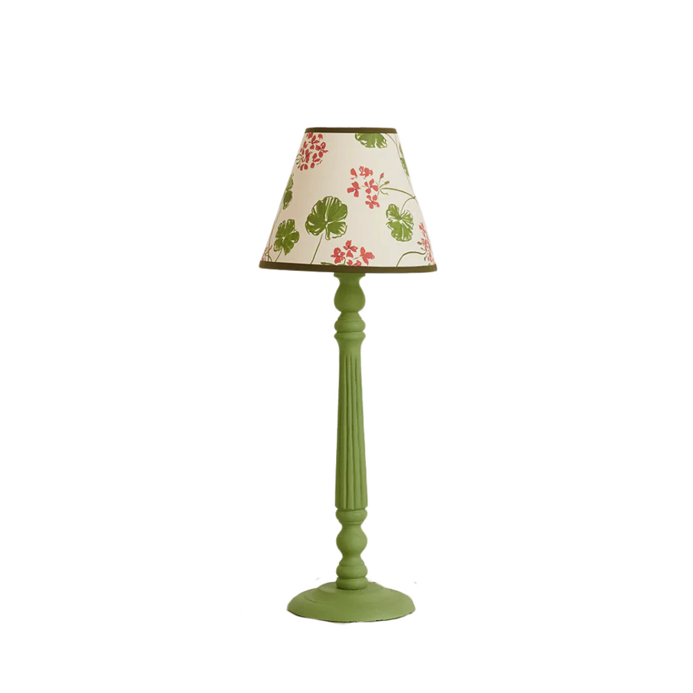 Hestia,Hand-Painted Table Lamp Base x Annie Sloan (Capability Green)