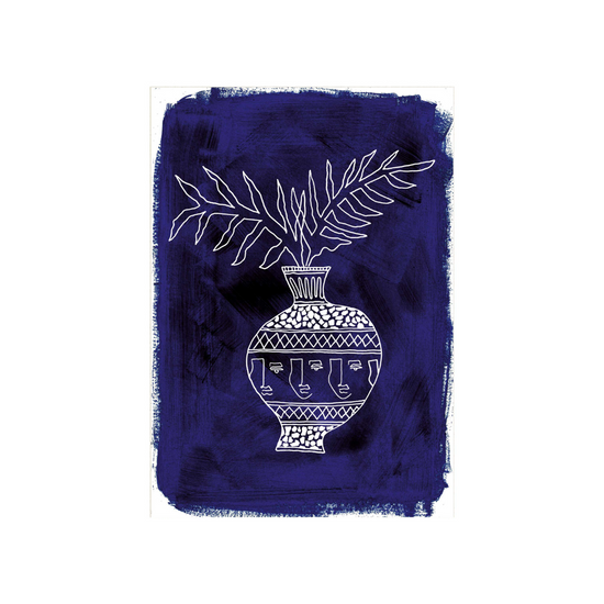 'Blue Vase' Print