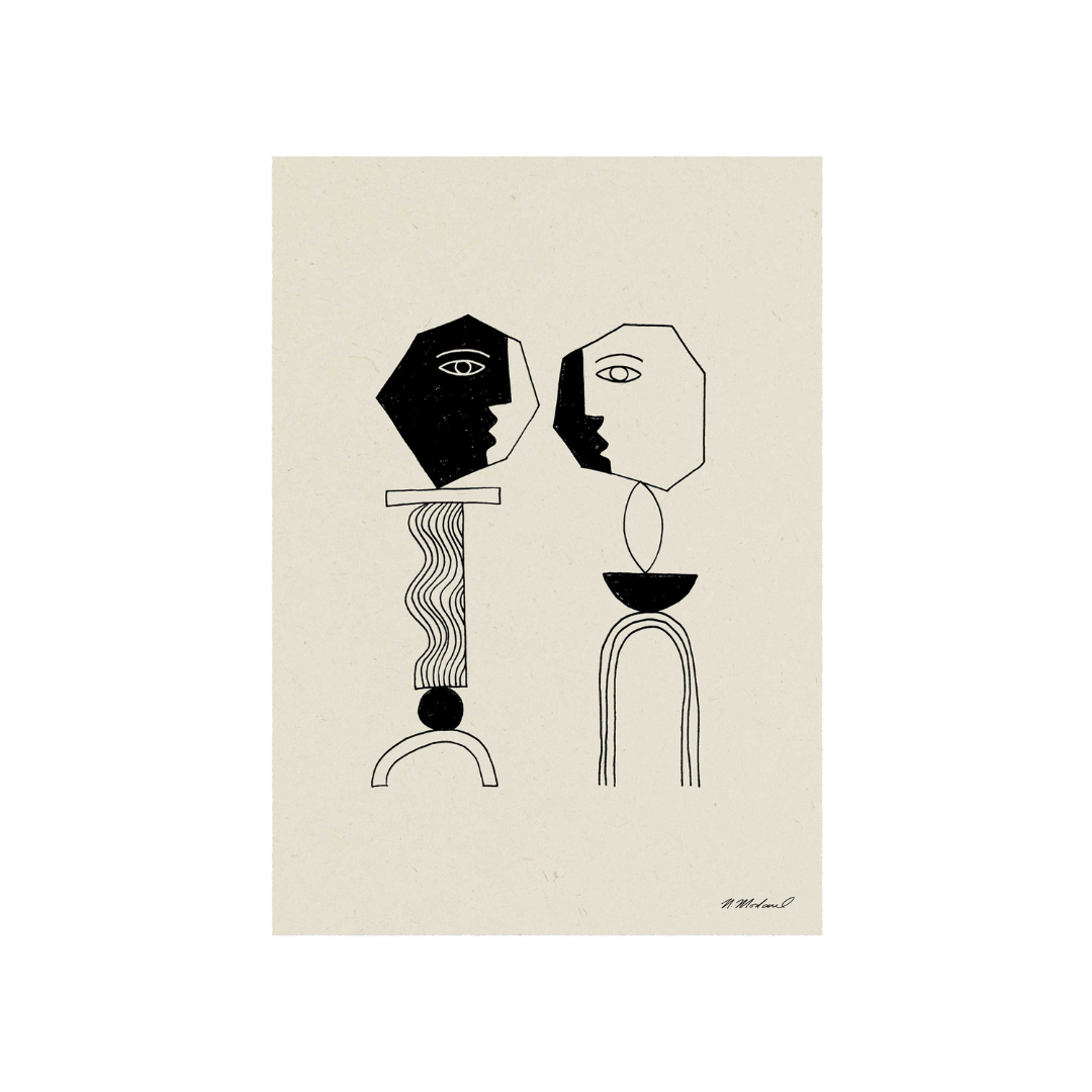 'Is Your Head on the Right Way?' Print