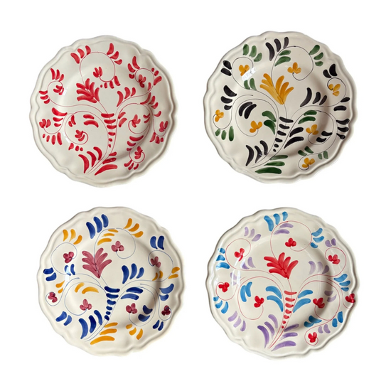 The Vines Holiday Antipasto plate Set of 4