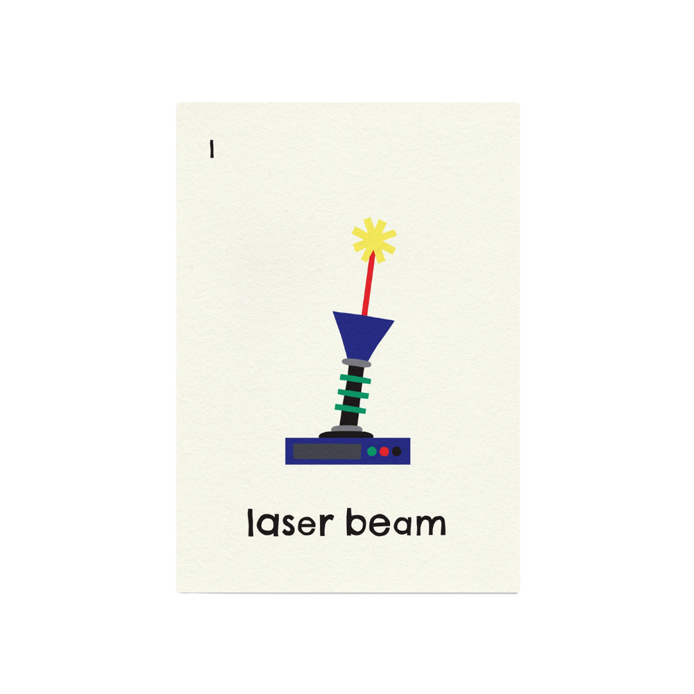 L for Laser Beam Print