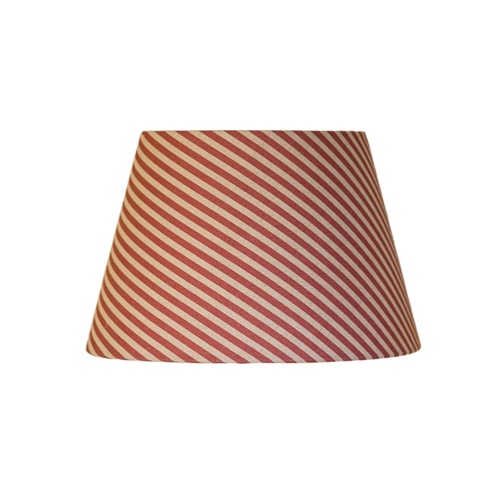 The Linen Card Lampshade In Crabapple