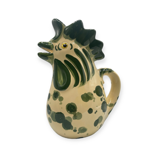 The ‘Tuscan Green’ Rooster Jug