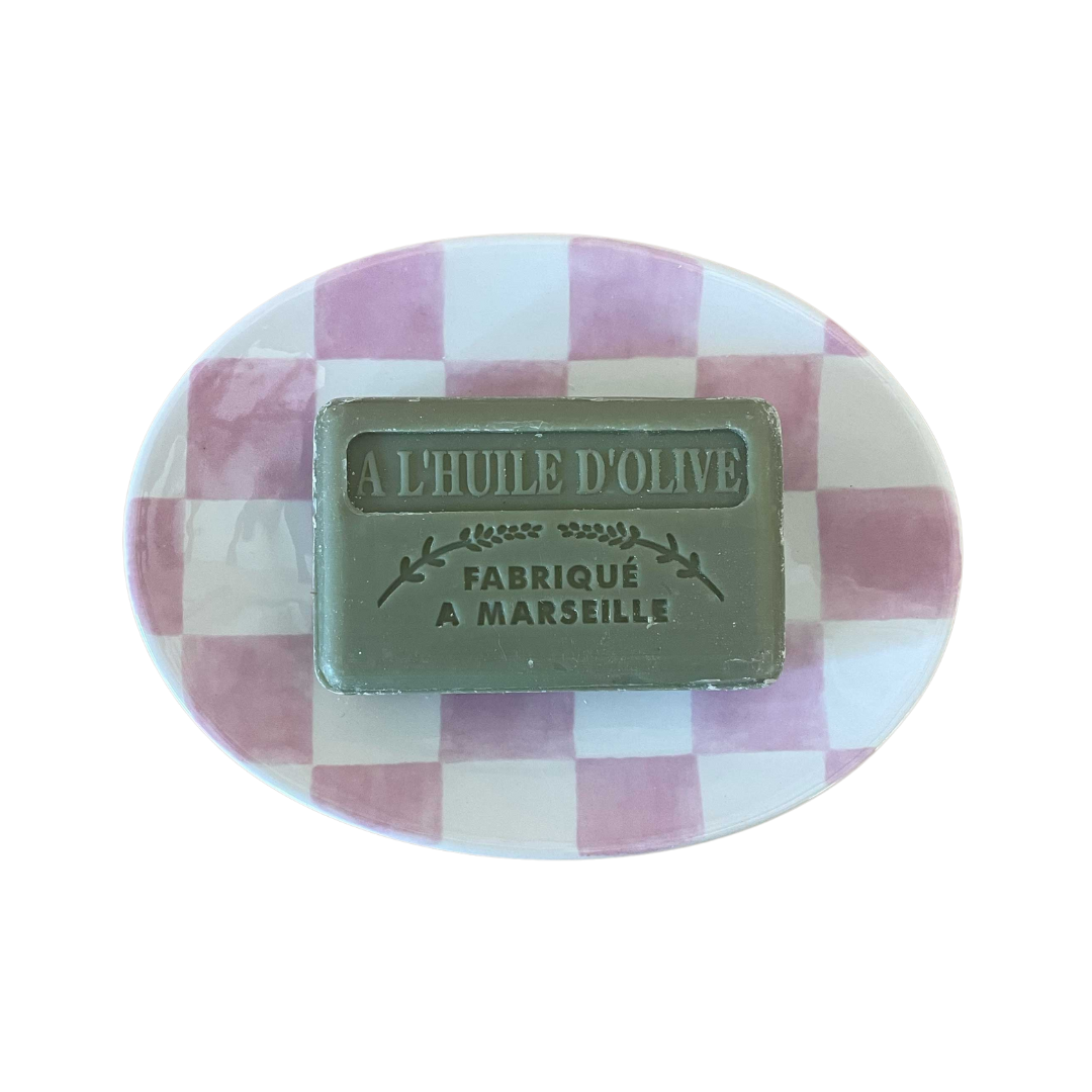 Checkmate Soap Dish, Pink