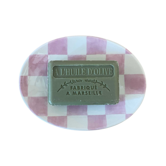 Checkmate Soap Dish, Pink