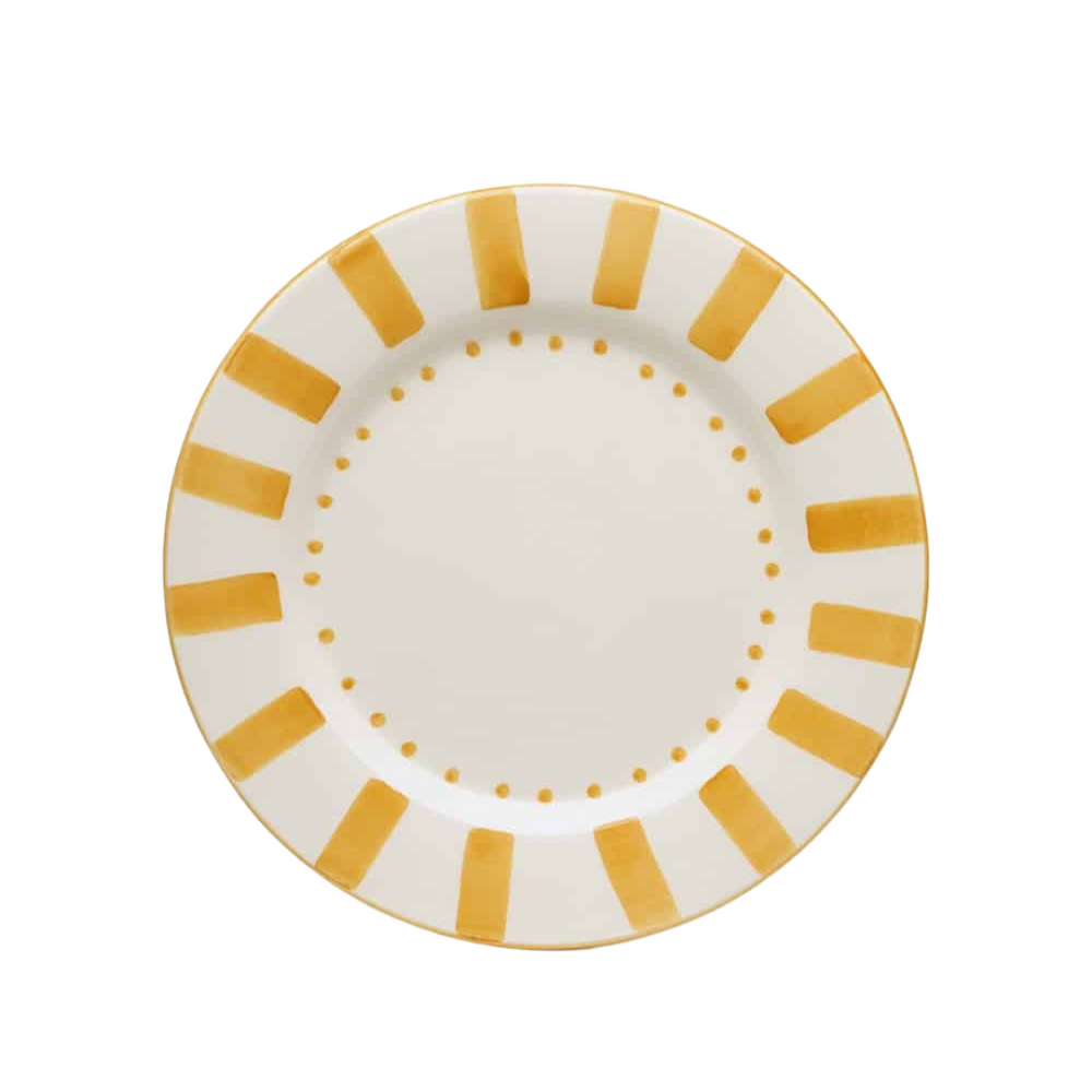 Circus Dinner Plate Yellow