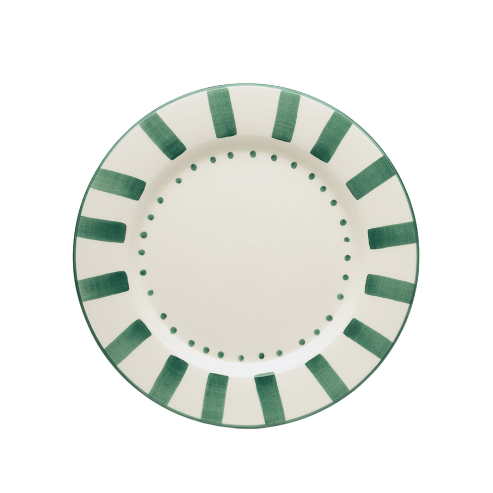 Circus Dinner Plate Green