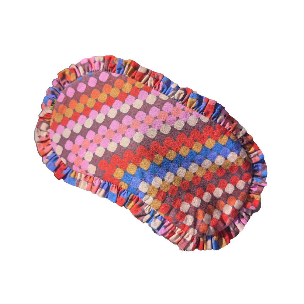 Gloria Ruffle Sleep Mask