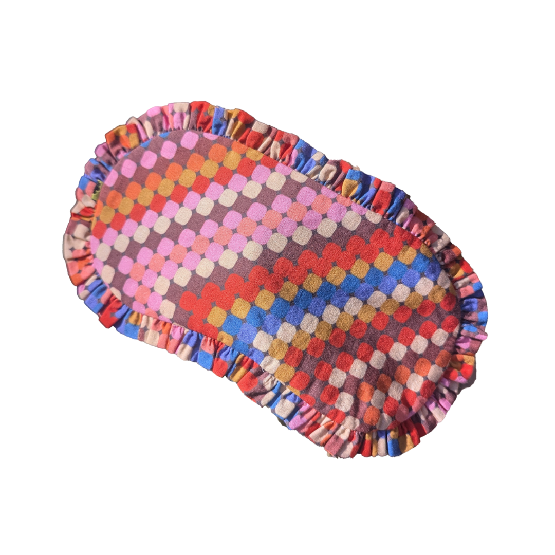 Gloria Ruffle Sleep Mask