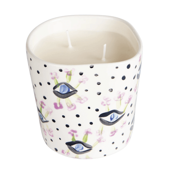 Eyeflower Candle