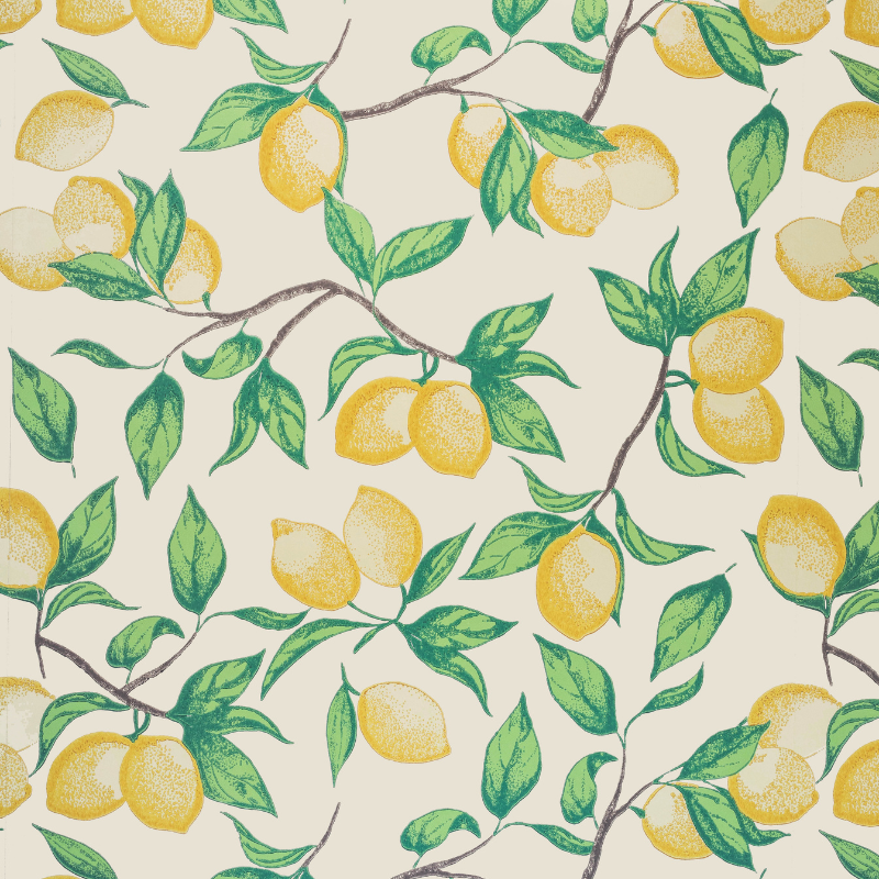 Capri Lemons Wallpaper