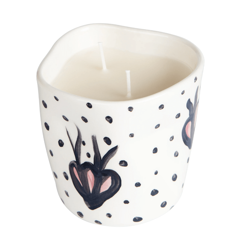 Corals & Dots Candle