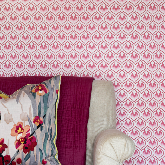 Ikat Heart Wallpaper