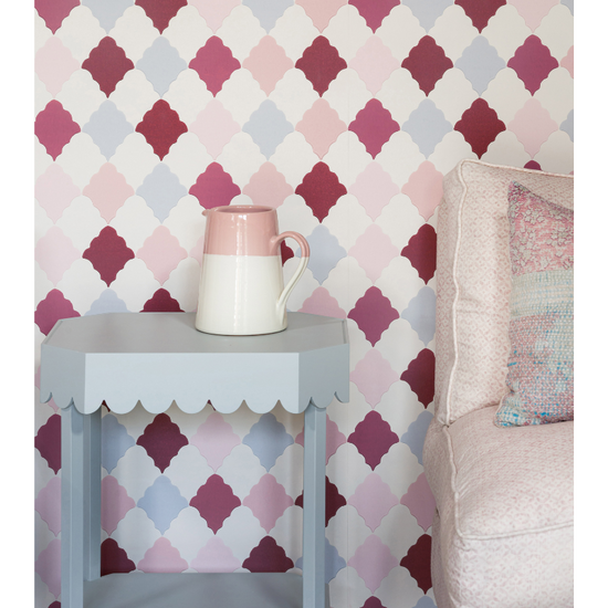 Quilted Harlequin Wallpaper