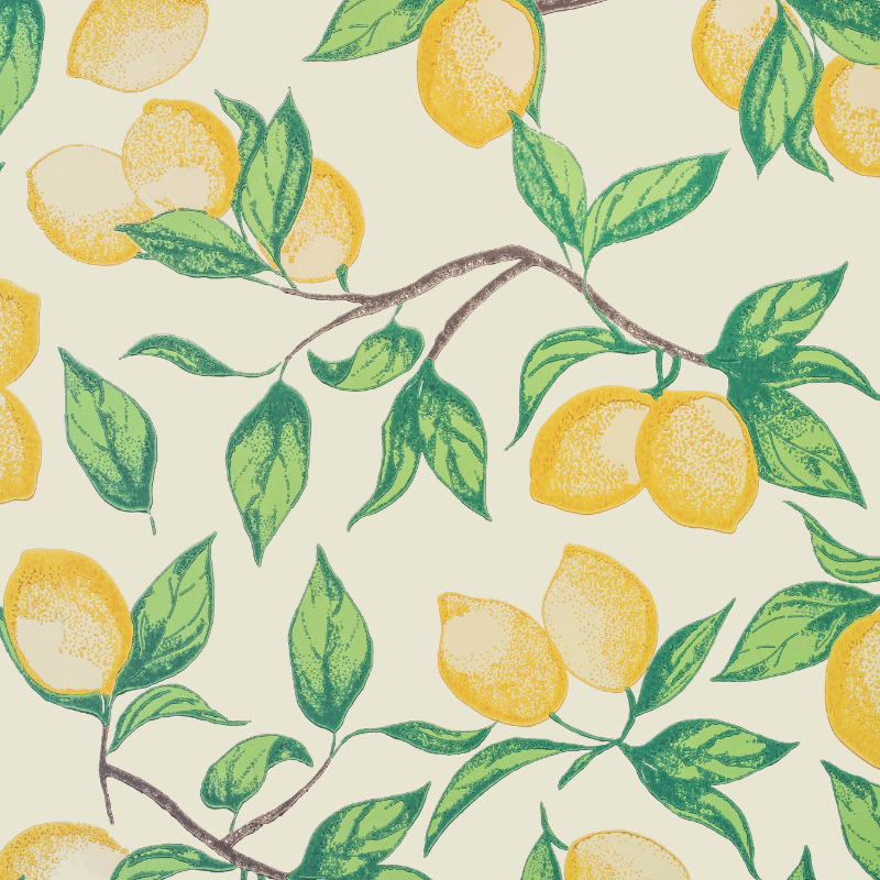 Capri Lemons Wallpaper