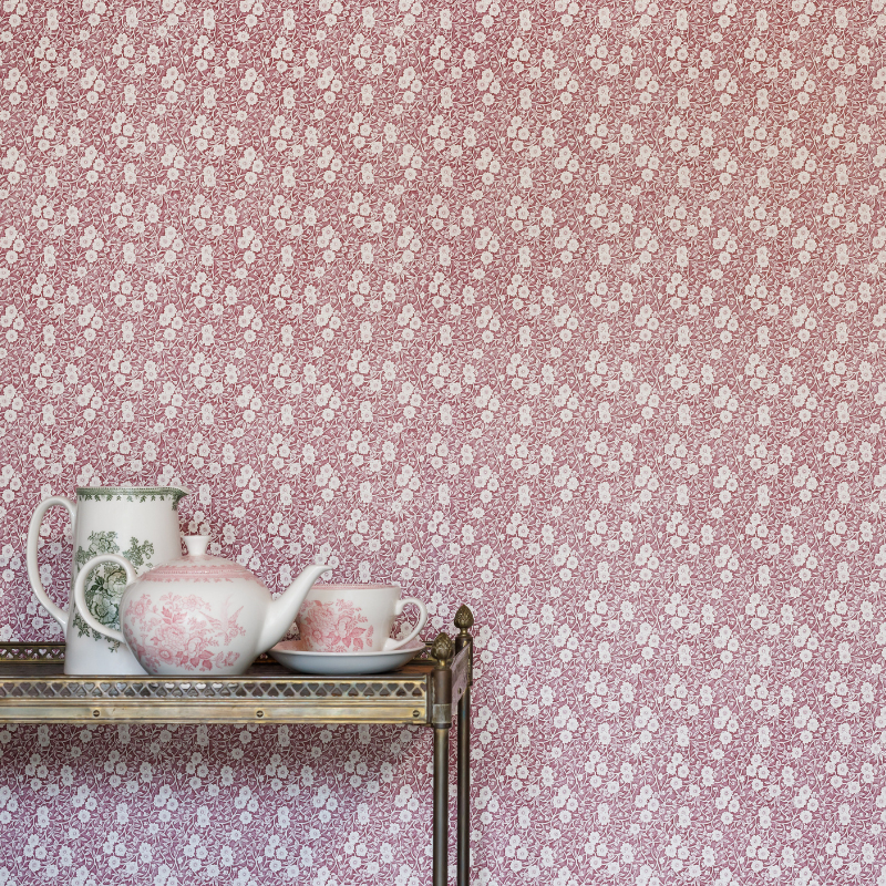 Calico Wallpaper Collaboration With Burleigh