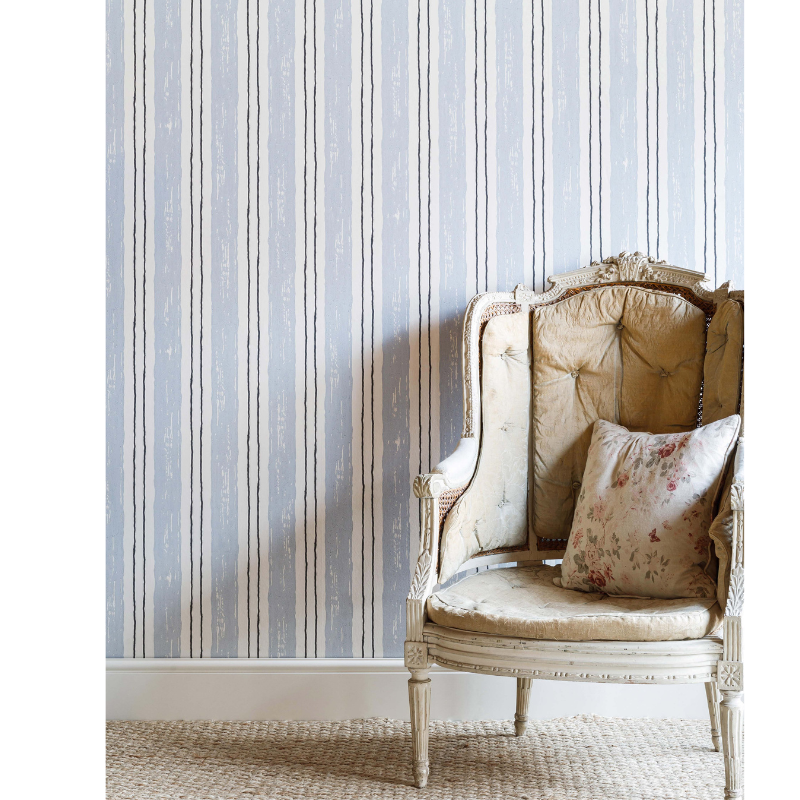 Painter's Stripe Wallpaper