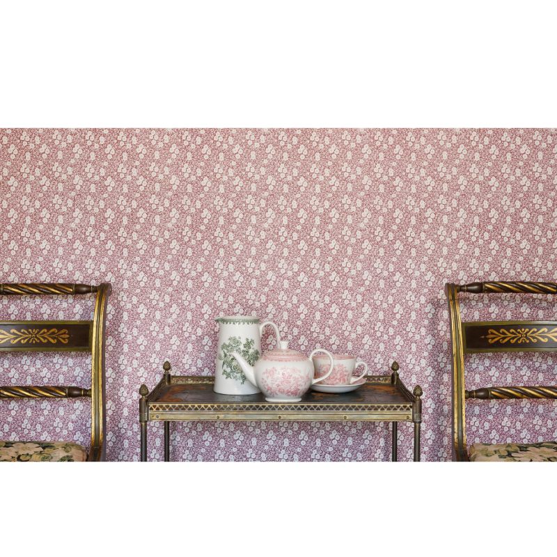 Calico Wallpaper Collaboration With Burleigh