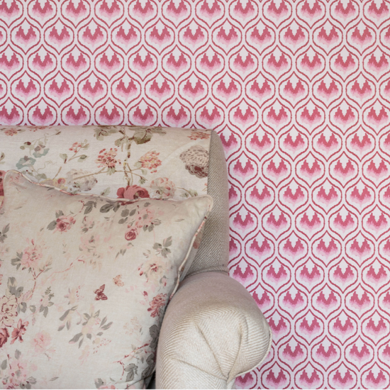 Ikat Heart Wallpaper