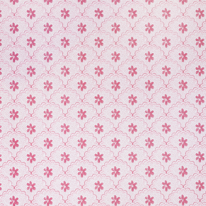 Daisy Scallops Wallpaper