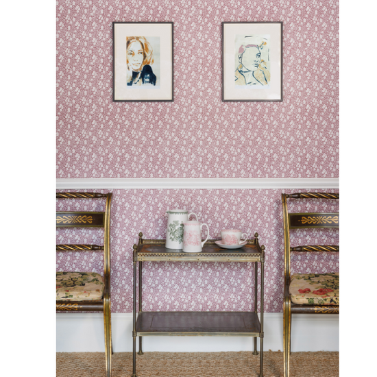 Calico Wallpaper Collaboration With Burleigh