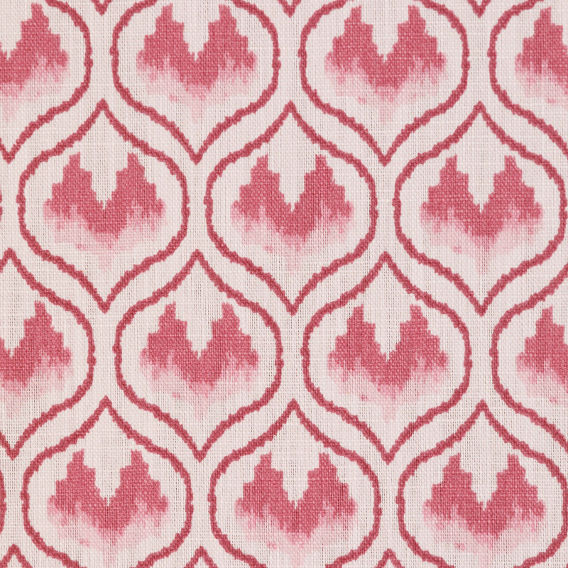 Ikat Heart Fabric