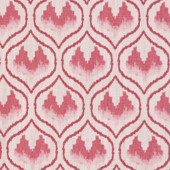 Ikat Heart Fabric