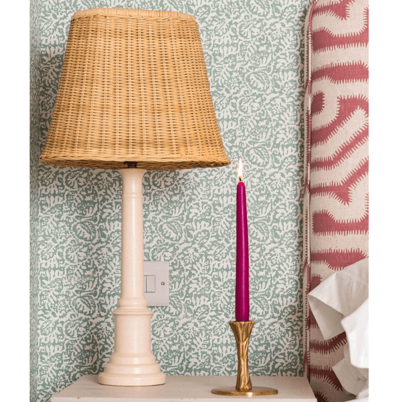 Retro Rattan Lampshade