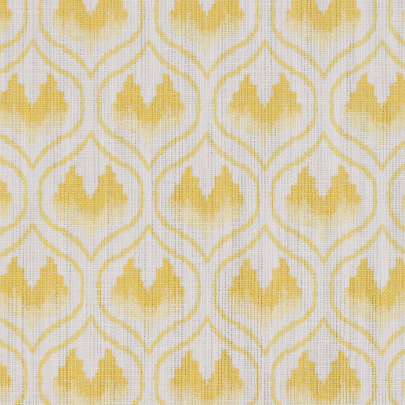 Ikat Heart Fabric