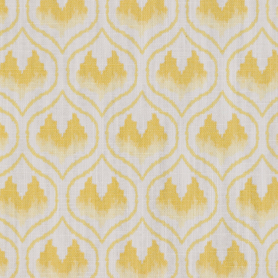 Ikat Heart Fabric