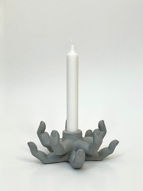 Fingers in Bloom Candleholder