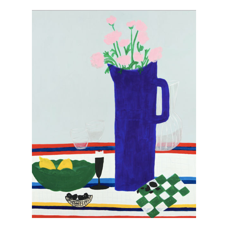 Blue Vase - Limited Edition Giclee Print