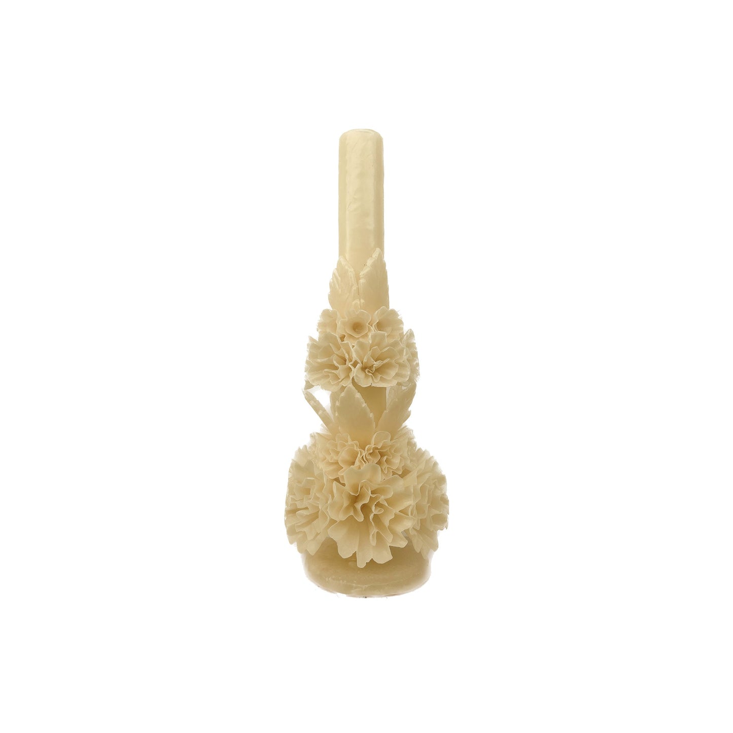 Statement Handpoured Floral Beeswax Candle