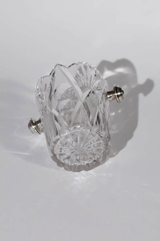 Vintage Cut Glass Ice Bowl