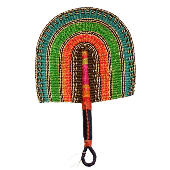 Colourful Bolga Fan from Ghana -9