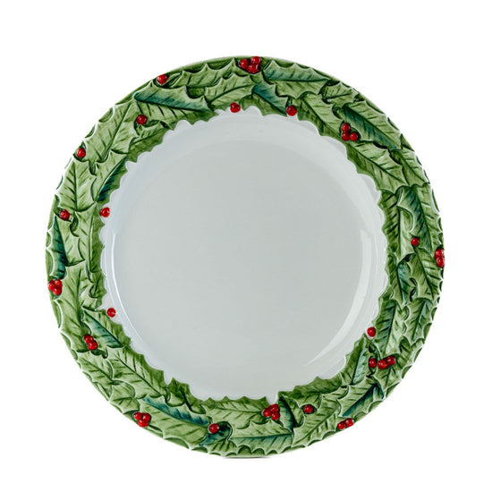 Christmas Hand-Painted Ceramic Plates