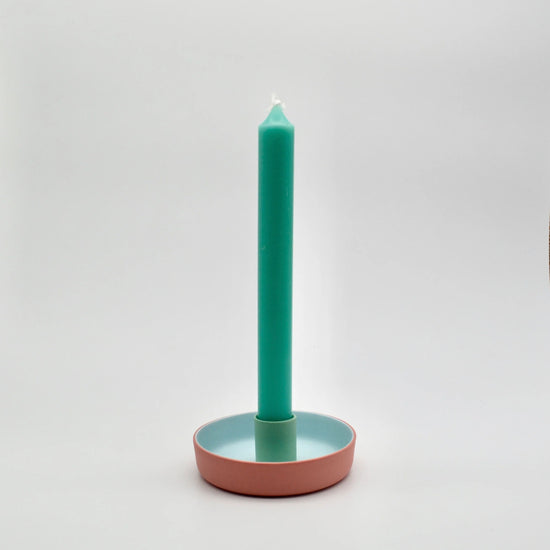 Candle Holder Pink/Blue/Green