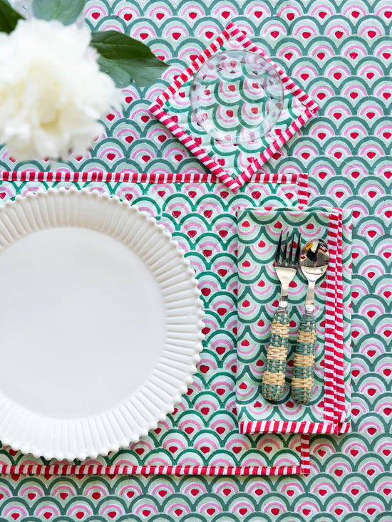 Frostine Round Tablecloth