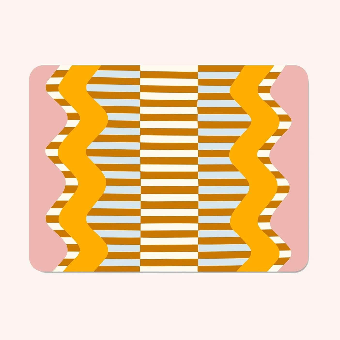 Wiggle & Stripe Placemats (Set of 6)