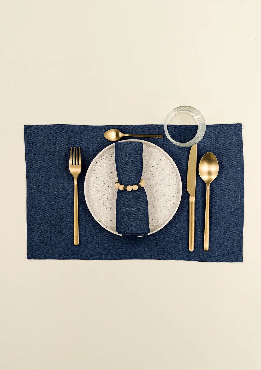 The Mineral Blue Linen Placemat