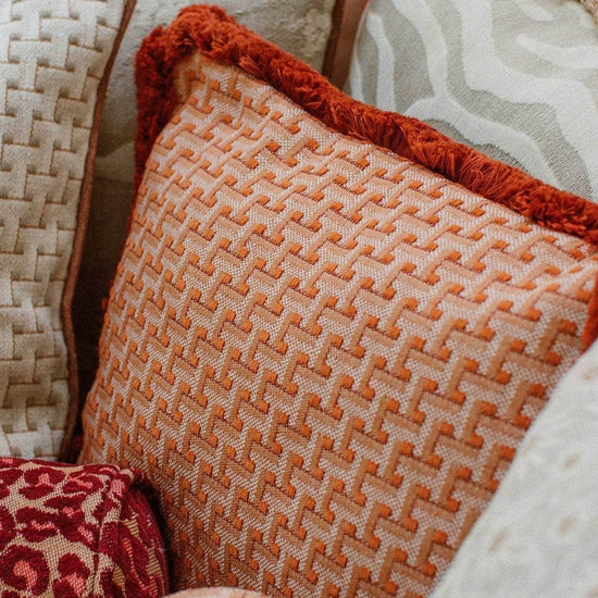 Cushion Janis Burnt Orange